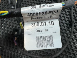 проводка двери левой, ориг. номер 9175875, BMW 5 E60/E61 [рестайлинг] 2007-2010