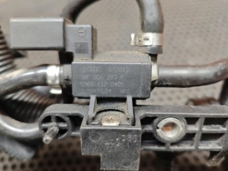 клапан управления турбиной (актуатор), ориг. номер 06F906283F, 03C103175D, Volkswagen CrossTouran 1 поколение [рестайлинг] 2007-2010
