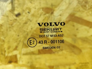 стекло двери передней левой, ориг. номер 30753468, Volvo V70 2 поколение 2000-2004