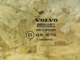 стекло двери задней левой, ориг. номер 30674328, Volvo V70 2 поколение 2000-2004