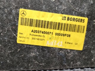 обшивка крышки багажника, ориг. номер A2037400071, Mercedes-Benz C W203 [рестайлинг] 2004-2008