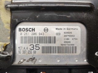 блок управления двигателем, ориг. номер 0261206943, Peugeot 307 1 поколение 2001-2005