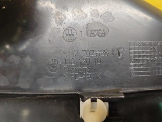 накладка внутренняя на порог задняя правая, ориг. номер 51477005428, BMW 7 E65/E66 [рестайлинг] 2005-2008