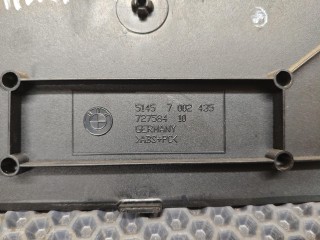 декоративная накладка торпедо левая, ориг. номер 51457002435, BMW 7 E65/E66 [рестайлинг] 2005-2008