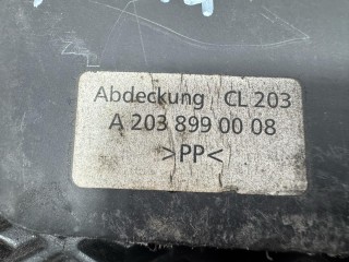 пол багажника, ориг. номер A2038990008, Mercedes-Benz C W203 2000-2004