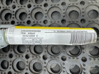 подушка безопасности боковая (шторка) левая, ориг. номер A2038601905, Mercedes-Benz C W203 2000-2004