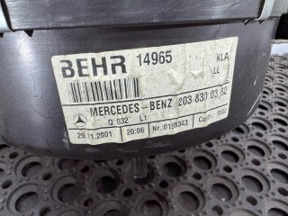отопитель в сборе (печка), ориг. номер A2038300362, Mercedes-Benz C W203 2000-2004