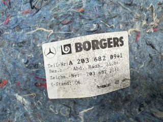 подкрылок, ориг. номер A2036820941, Mercedes-Benz C W203 2000-2004