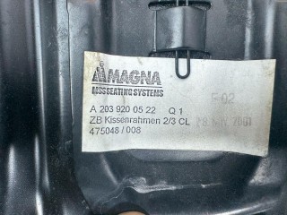 сиденье заднее, ориг. номер A2039200550, Mercedes-Benz C W203 2000-2004