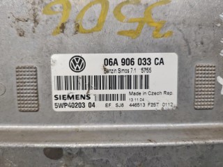 блок управления двигателем, ориг. номер 06A906033CA, Volkswagen Golf 5 поколение 2003-2009