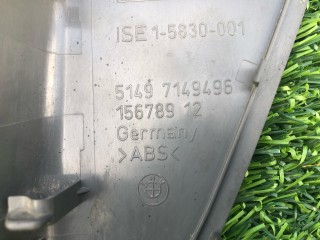 накладка заднего фонаря правая, ориг. номер 7149496, 51497149496, BMW 7 E65/E66 [рестайлинг] 2005-2008