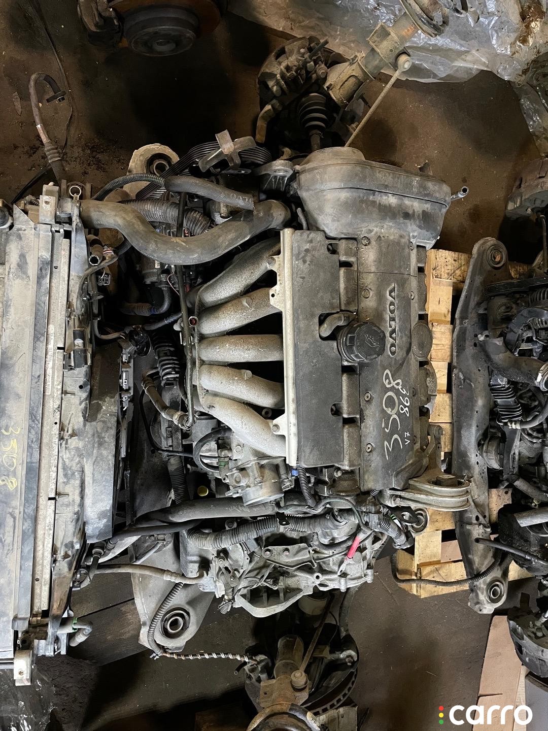 двигатель Volvo S60 1 поколение 2000-2004, B5244S2, фото 1