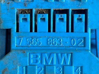 разъем (фишка) проводки, ориг. номер 7565863, BMW X5 E70 [рестайлинг] 2010-2013