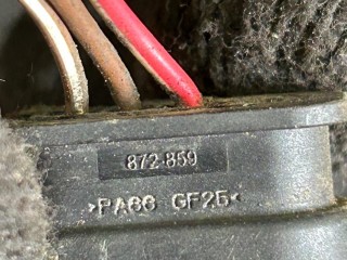 разъем (фишка) проводки, ориг. номер 872859, BMW X5 E70 [рестайлинг] 2010-2013