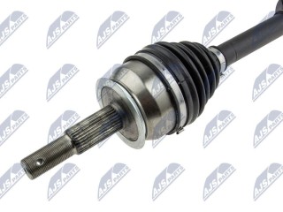 Полуось передняя правая (приводной вал, ШРУС), ориг. номер 39100EB300, Nissan Pathfinder R52 2016-2021