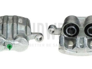 Суппорт передний левый, ориг. номер 4400T9, MR370775, MR249964, MB950176, Mitsubishi Lancer Evolution 9 поколение 2005-2007