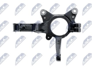 Кулак поворотный левый, ориг. номер 8200755585, Renault Kangoo 3 поколение 2021-2026