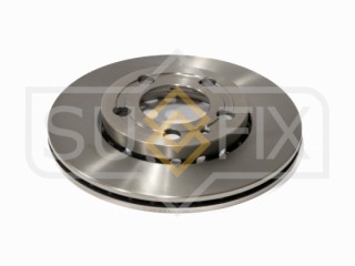 Диск тормозной передний, ориг. номер 6Q0615301, 6Q0615301A, Skoda Fabia 1 поколение [рестайлинг] 2004-2007