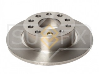 Диск тормозной задний, ориг. номер 5C0615601, 1K0615601AB, 1K0615601K, SKODA Octavia RS 1 поколение 2001-2006