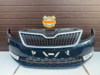 Бампер передний, ориг. номер 5JA807221, 5JA8536689B9, 5JA807611, 5JA941699, Skoda Rapid I 2012-2017
