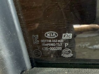 Стекло двери задней правой, ориг. номер 83421B2000, Kia Soul II 2013-2016
