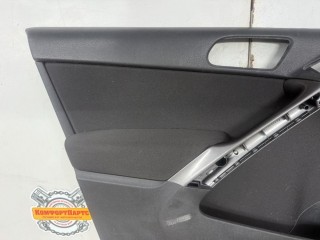 Обшивка (карта) двери передней левой, ориг. номер 5N0867011B, Volkswagen Tiguan I 2006-2011