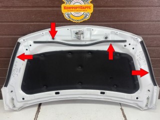 Уплотнительная резинка капота Hyundai i40 I, 864353Z000