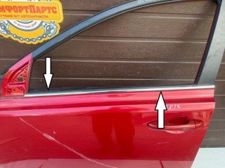 Молдинг под опускное стекло внешний, ориг. номер 7572042040, Toyota RAV4 IV 2012-2015