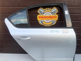 Форточка (стекло) двери задней правой, ориг. номер 5E5845214, 5E58452145AP, Skoda Octavia III 2013-2017