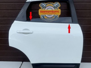 Молдинг под опускное стекло внешний, ориг. номер 82820EY10A, Nissan Qashqai+2 I 2008-2010