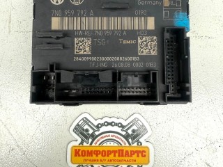 Блок комфорта двери, ориг. номер 7N0959792A, Skoda Superb II 2008-2013