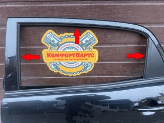Уплотнительная резинка вокруг стекла двери, ориг. номер 7337034001, SsangYong Actyon II 2010-2013