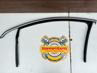 Молдинг верхний над стеклом, ориг. номер 3C4837431F, 3C4837431F5AP, 3C4837431G5AP, 3C4837643B7Z7, Volkswagen Passat B6 2005-2010