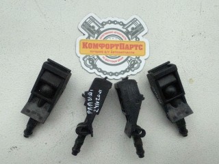 Форсунка омывателя лобового стекла, ориг. номер 6E0955985B, 6E0955986B, Skoda Rapid I 2012-2017