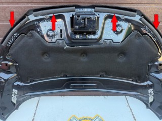 Уплотнительная резинка капота, ориг. номер 1848672, 1845399, Ford EcoSport II 2012-2018