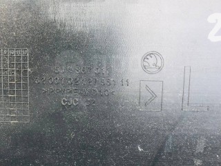 Обшивка (карта) двери передней левой, ориг. номер 5J0867011E, Skoda Fabia II 2007-2010