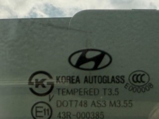 Стекло двери задней правой, ориг. номер 834200W020, 834202B020, Hyundai Santa Fe II 2005-2010