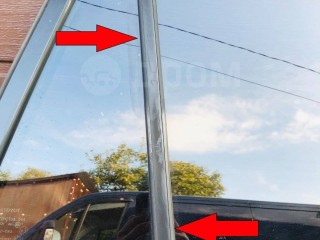 Направляющая стекла двери, ориг. номер 6740742030, Toyota RAV4 III 2005-2008