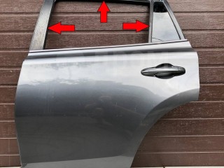 Уплотнительная резинка вокруг стекла двери, ориг. номер 6815242050, Toyota RAV4 IV 2012-2015
