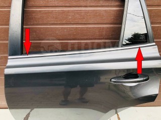 Молдинг под опускное стекло внешний, ориг. номер 7574042040, Toyota RAV4 IV 2012-2015