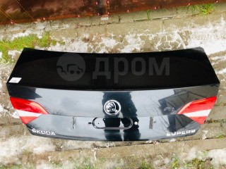 Замок крышки багажника, ориг. номер 8K9827505A, 3T5827520A, EZCAU051, Skoda Superb II 2008-2013