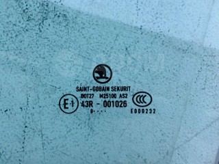 Стекло двери передней левой, ориг. номер 3T0845201A, SUPERB09FDLH, Skoda Superb II 2008-2013