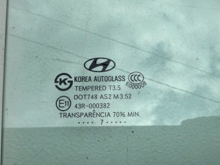 Стекло двери задней правой, ориг. номер 834200W020, 834202B020, Hyundai Santa Fe II 2005-2010