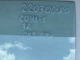 Стекло двери задней правой, ориг. номер 834212K000, Kia Soul I 2008-2011