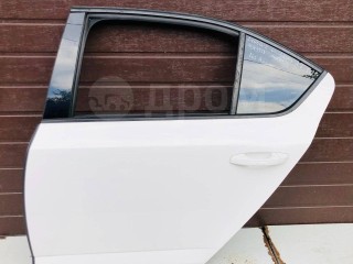 Стекло двери задней левой, ориг. номер 5E5845205A, 5E5845205C, 5E5845205, OCTAVIA13HBKRDLH, 7816LGSH5RD, Skoda Octavia III 2013-2017