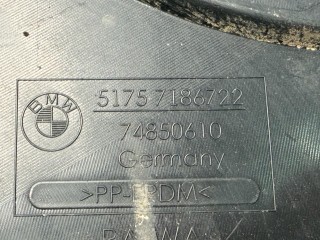 защита топливного бака правая, ориг. номер 51757186722, 7186722, BMW 5 F10/F11 2009-2013