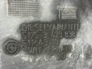 защита КПП, ориг. номер 51753423696, 3423838, 51753423838, BMW X3 E83 [рестайлинг] 2006-2010