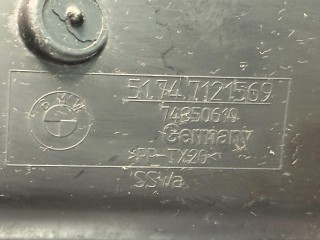 воздуховод тормозного механизма левый, ориг. номер 7121569, 51717121569, BMW 3 E90/E91 2004-2008