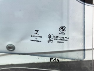 стекло двери задней правой, ориг. номер 51357296394, 7296394, BMW 2 Active Tourer F45 2014-2018