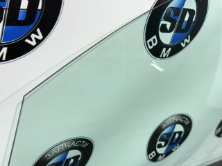 стекло двери передней левой, ориг. номер 51337296391, 7296391, BMW 2 Active Tourer F45 2014-2018